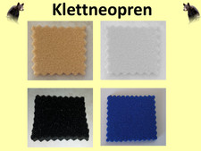 Neopren Stoff Klettflausch