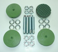 4 Maschinenfüße NEU D84