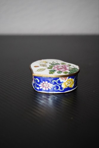 Herzdose cloisonné emaille - ,