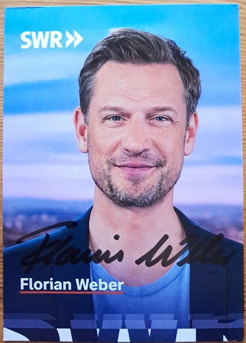 Florian weber orig autogramm - weber,