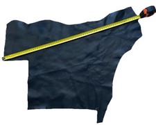 Lederhaut Schwarz Echtleder