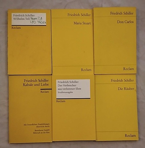 Konvolut von reclam heften - konvolut, 6