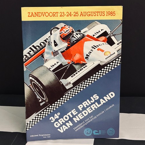 1985 zandvoort dutch f1 - 1985,