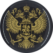 3D Gel Aufkleber Russland