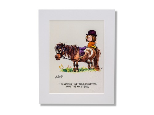 Cartoon pony druck die - druck.,