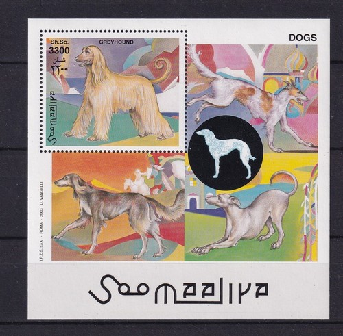 Somalia 2003 block hunde - somalia, hund