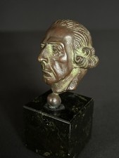 kleine Bronze Büste der alte