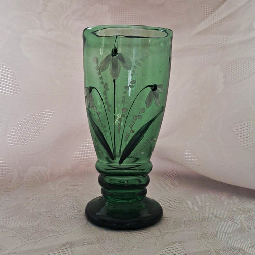Antikes waldglas fußglas - waldglas,