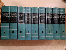 DDR Meyers Neues Lexikon 9 Bände: 8 Bände + 1 Ergänzungsband `69