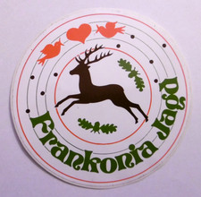 Werbe-Aufkleber Frankonia Jagd