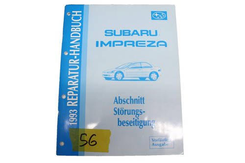 Reparatur handbuch subaru - reparatur, +