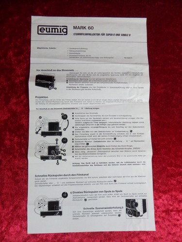 Eumig mark - mark, 60"