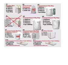 Big Bag Asbest Platten Sack