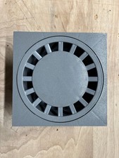 Haus-/Hofablauf DN 110, 198x198mm, NEU