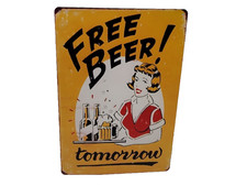 Blechschild Retro 30x20 cm