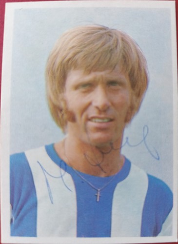Autogramm manfred lenz - autogramm,
