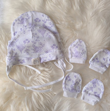 2 x Neugeborenen Set Mütze