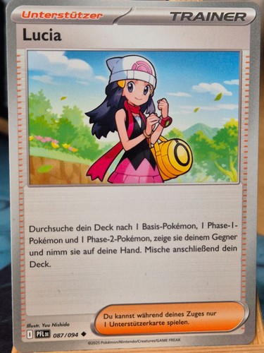 Pokemon karte lucia - karte,