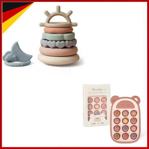 Babyspielzeug bundle silikon - babyspielzeug,