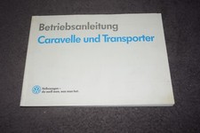 Betriebsanleitung Bedienungsanleitung VW Transporter/Caravelle T4 07/1990