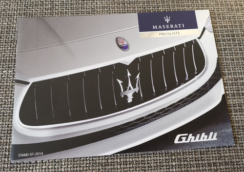 Maserati ghibli limousine q4 - ghibli, s