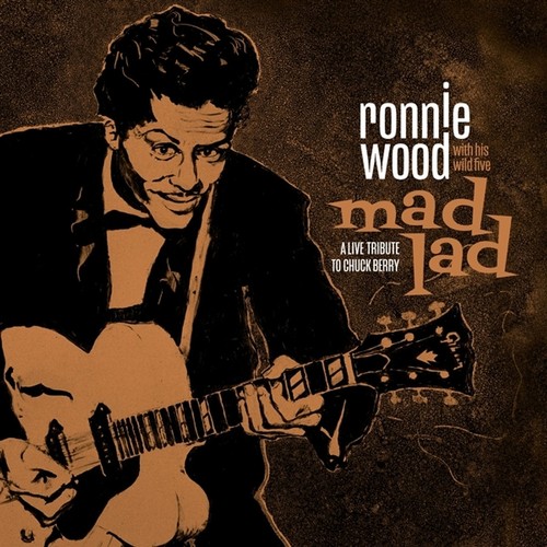 Ronnie wood with his - wood,
