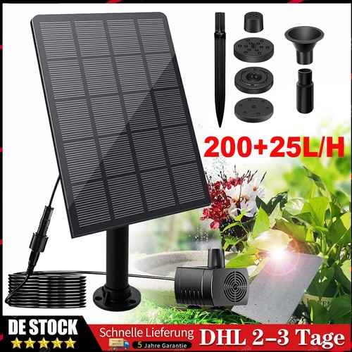 Solar teichpumpe brunnenpumpe - solar,