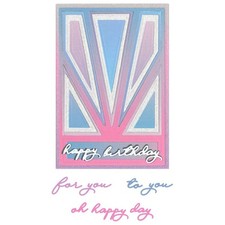 SIZZIX Stanzform Präge