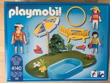 Playmobil 4140 Planschbecken Pool Sommer Sonnenschirm in OVP