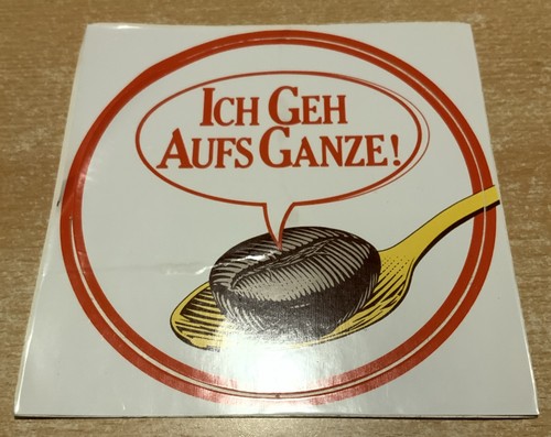 Alter aufkleber von - von, eduscho