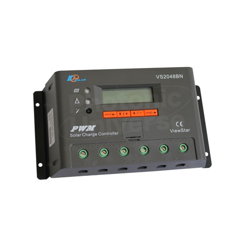 60a solarladeregler mit lcd - solarladeregler,