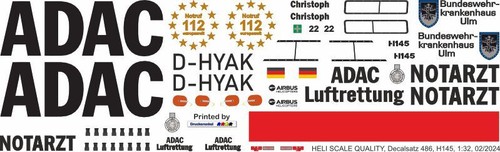 Decal 486 eurocopter - eurocopter, ec