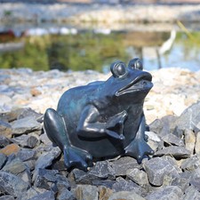 Figur Wasserspeier Frosch für