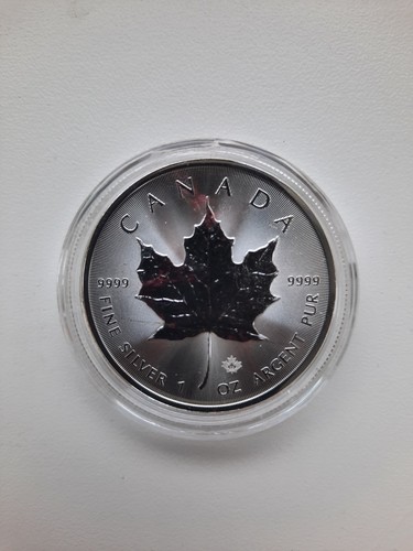 Maple leaf oz silbermünze - /, 1