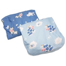 Yukkidds Baby Spannbettlaken Babyzimmer 140 x 70 cm Elastizität Baumwolle 2er Pa