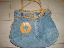 Jeanstasche Damen ca. 32x28cm gebraucht