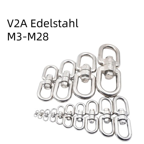 M28 wirbel edelstahl - m3,