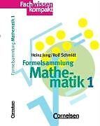 Fachwissen kompakt: Formelsammlung Mathematik, Bd.1, Men... | Buch | Zustand gut