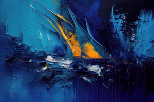 Wandbild abstrakte moderne - wandbild:,