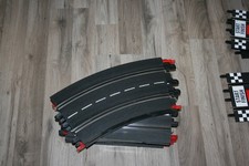 Carrera Evolution/Digital: Großes Konvolut Fahrbahnteile: 6X Kurve 3 +10X Gerade