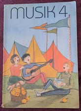 Musik Klasse 4 -DDR Schulbuch-Liederbuch 1990.