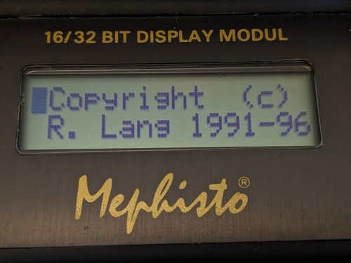 Schachcomputer modul mephisto - modul,