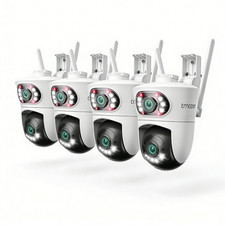4PCS 360°FUNK WLAN WIFI 4MP