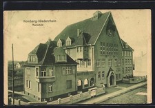 Homberg / Niederrhein, Blick auf die Realschule, Ansichtskarte 