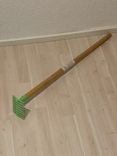 Kinder Garten Geräte Harke Metall  Kinderrechen / Hacke  Laubharke / Stil massiv