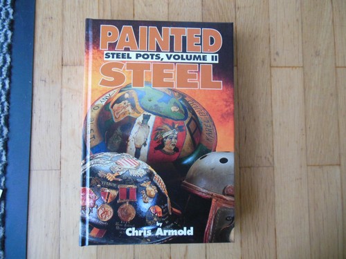 Stahlhelme painted steel pots - steel,