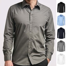 Men´s Poplin Shirt, Herren