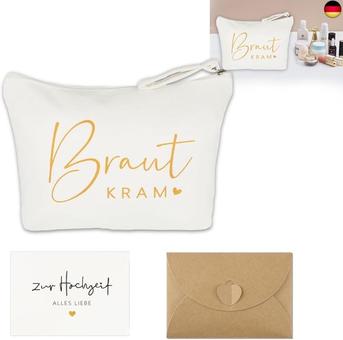 Kosmetiktasche hochzeit braut - kosmetiktasche,