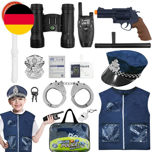Polizei kostüm kinder - kostüm, mit