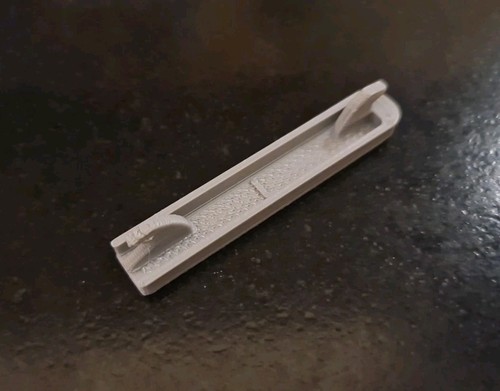 Abdeckkappe links grau - 1x,